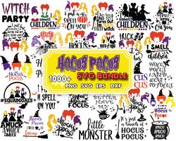 1000 hocus pocu svg bundle , sandersonn svg, sandersonn sisterss svg, cricut, hocus pocu clipart, halloween svg, silhoue