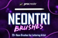 neontri procreate brushes