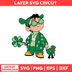 baby benito bad bunny patricks day svg, bad bunny patricks day svg, png, pdf, dxf digital fille