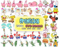 1500 spongebob svg layered, spongebob png, spongebob clipart, spongebob face svg, svg for cricut, instant download
