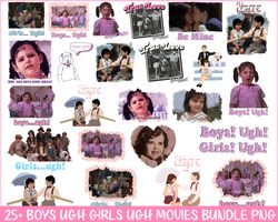 boys ugh girls ugh bundle png, anti valentine png, little rascals, 90's movie valentines png, valentine movie png bundle