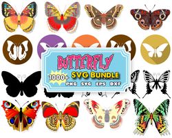 1000 butterfly svg, butterfly svg bundle, layered butterfly bundle cricut svg files, butterflies, butterfly svg for cric