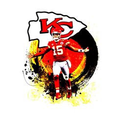 kansas city chiefs patrick mohames 2023 png sublimation designs