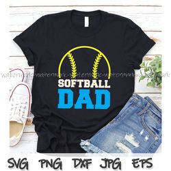 softball dad svg, softball dad like a baseball dad but with bigger balls funny digital file, softball dad svg, softball