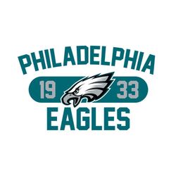 vintage philadelphia eagles 1933 logo team svg cutting files