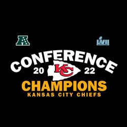 kansas city chiefs 2022 conference champions svg cutting files