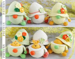 pdf crochet pattern easter gnome