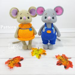 pdf crochet pattern mouse