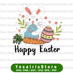 Happy Easter Svg, Carrot Bunny Egg Svg, Cute Easter Svg Png, Bunny Rabbit Svg, Easter Bunny SVG, Easter Shirt Design