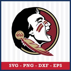 florida state seminoles svg, florida state seminoles logo svg, ncaa svg, sport svg, png dxf eps file