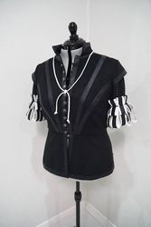 yennefer of vengerberg black jacket for witcher 3 cosplay