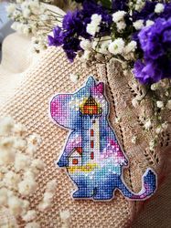 fantasy cross stitch pattern magic cross stitch pattern fantastic cross stitch pattern bright cross stitch pattern pdf