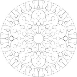 mandala template svg bundle for laser cutting, cricut, silhouette, mandala svg cut files