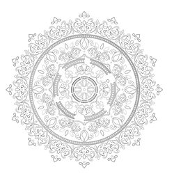 mandala template svg bundle for laser cutting, cricut, silhouette, mandala svg cut files