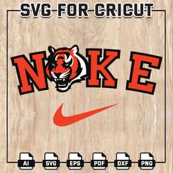 nike cincinnati bengals svg, nfl bengals svg, cincinnati bengals nfl svg, bengals nfl, nfl teams, instant download