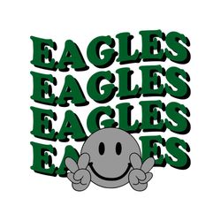 smiley face eagles funny eagles fans best svg cutting digital files