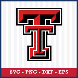 texas tech red raiders svg, texas tech red raiders logo svg, ncaa svg, sport svg, png dxf eps file