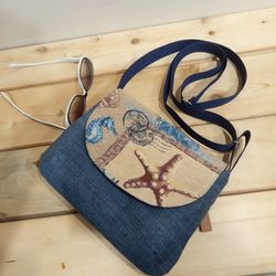 Women's Mini Small Denim Purse