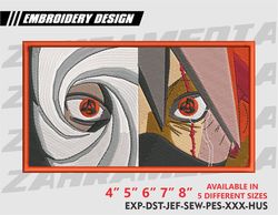 anime inspired embroidery designs, machine embroidery design, anime embroidery files, instant download