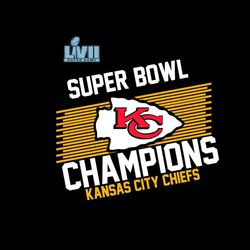 kc chiefs super bowl lvii champion svg graphic designs files