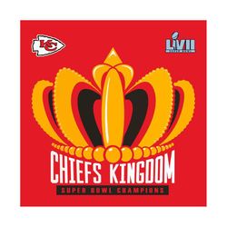 kansas city chiefs super bowl lvii champions chiefs kingdom svg