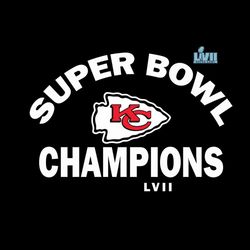 kansas city chiefs three time super bowl champions svg