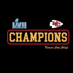 super bowl lvii champions 2023 kansas city chiefs champions svg