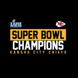 2023 super bowl lvii champions kansas city chiefs svg cutting files