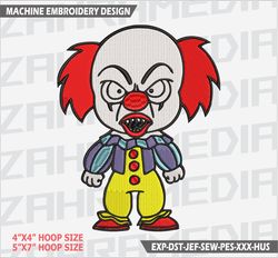 machine embroidery design,files, pennywise2, instant download