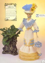 digital | vintage crochet dress for barbie doll | crochet pattern for 11 1/2" doll | knitted dresses | pdf