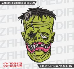 machine embroidery design,files, frankenstein , instant download