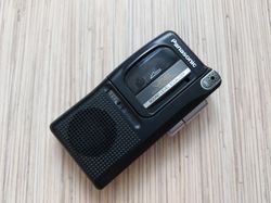 panasonic rn-502 microcassette recorder dictaphone handheld, tested