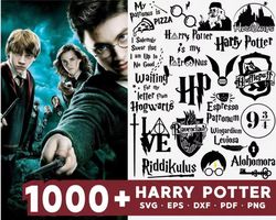 1000 HARRY POTTER SVG BUNDLE - SVG, PNG, DXF, EPS, PDF Files For Print And Cricut