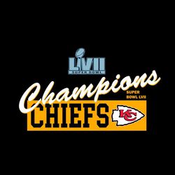 kansas city chiefs super bowl lvii champions chiefs fans svg