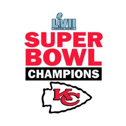 kansas city chiefs super bowl lvii 2023 champions svg file