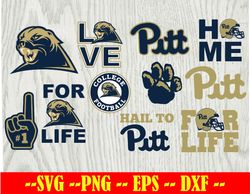 pittsburgh-panthers football team svg, pittsburgh-panthers svg, n c a a svg, logo bundle instant download