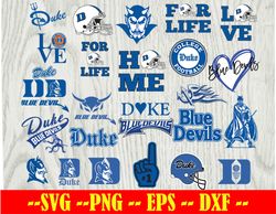 duke-bluedevil football team svg, duke-bluedevil svg, n-c-a-a svg, logo bundle instant download