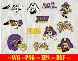 east-carolina-universityfootball team svg, east-carolina-university svg, logo bundle instant download