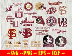 florida-state seminoles football team svg, florida-state seminoles svg, logo bundle instant download