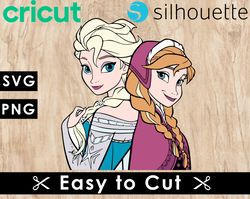 frozen svg files, frozen png files, vector png images, svg cut file for cricut, clipart bundle