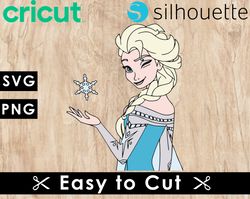 frozen svg files, frozen png files, vector png images, svg cut file for cricut, clipart bundle