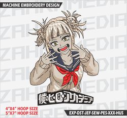 anime inspired , machine embroidery design, files, instant download