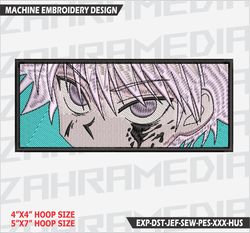 anime inspired , machine embroidery design, files, instant download