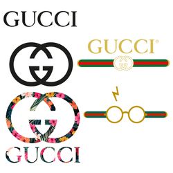 gucci logo bundle svg, gucci logo svg, gucci logo svg, gucci fashion logo svg digital download