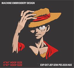 anime inspired , machine embroidery design, files, instant download