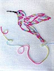 variegated hummingbird cross stitch pattern pdf by crossstitchingforfun instant download. variegated cross stitch chart