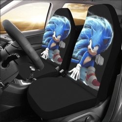 Sonic Car Seat Covers Set Of 2 Universal Size