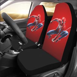 Spiderman Car Seat Covers Set Of 2 Universal Size