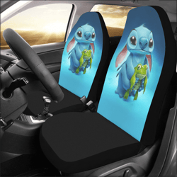 Stitch Car Seat Covers Set Of 2 Universal Size
