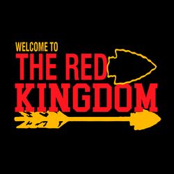 welcome to the red kingdom kansas city chiefs 2023 svg